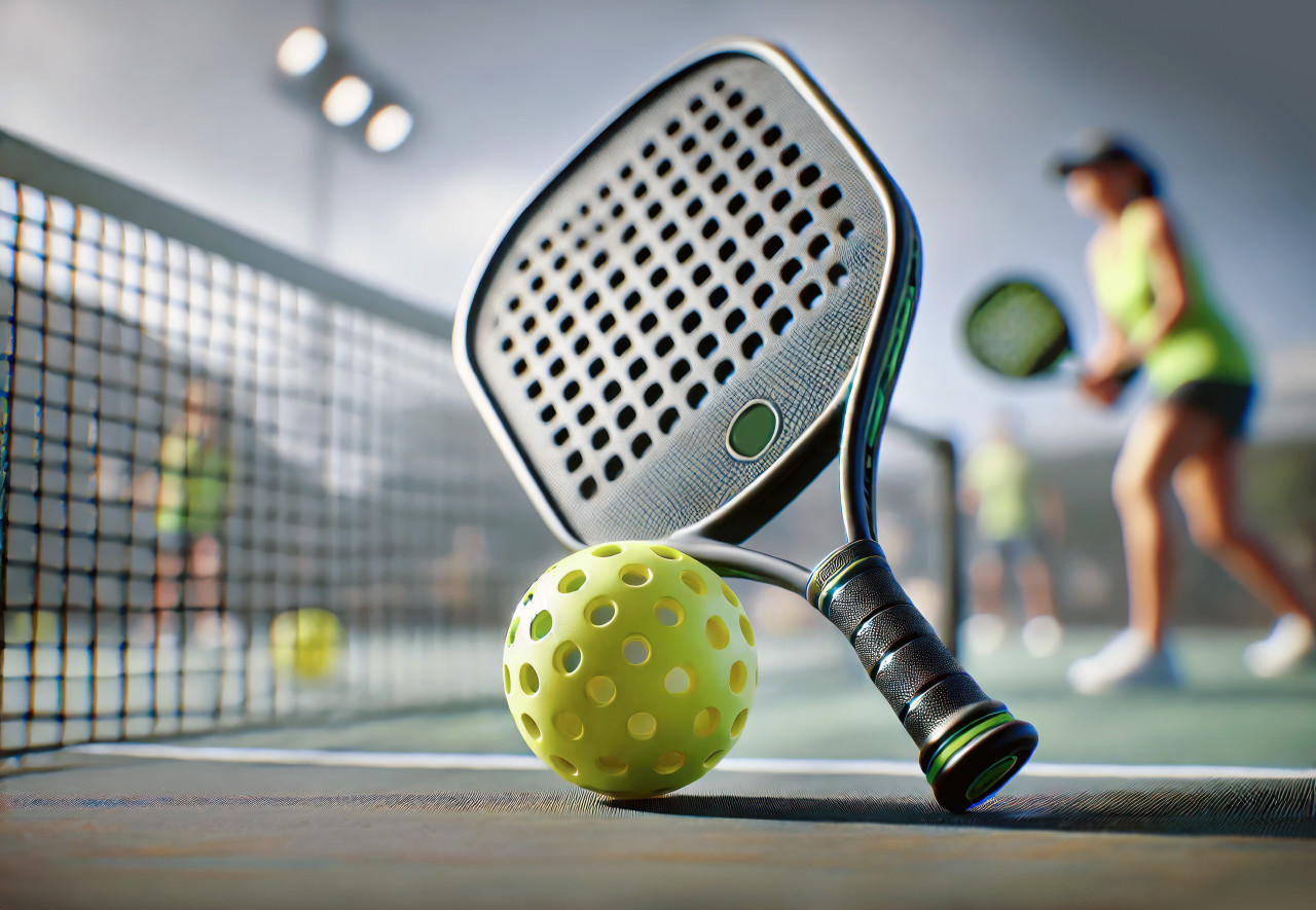 Pickleball Spiel